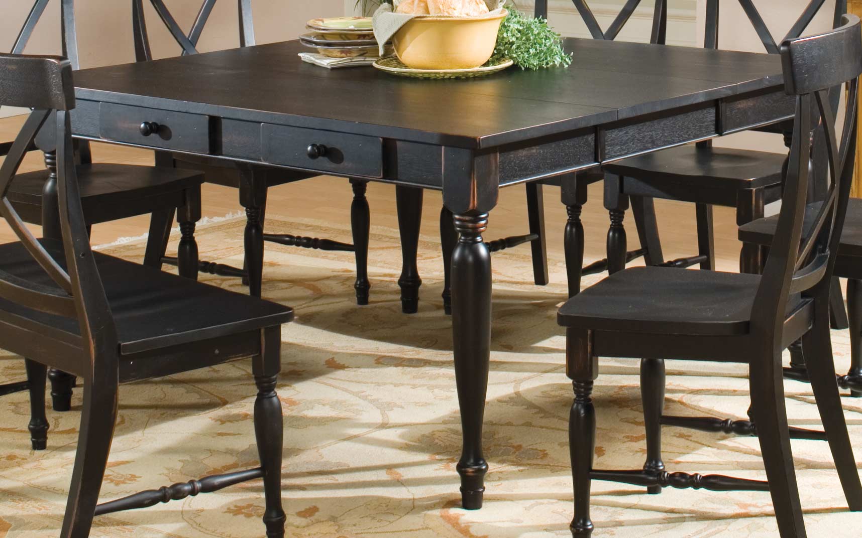 Homelegance Expedition Dining Table with 18in Leaf