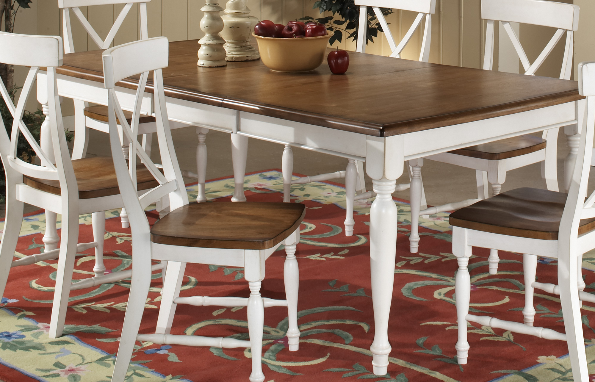 Homelegance Expedition Dining Table White