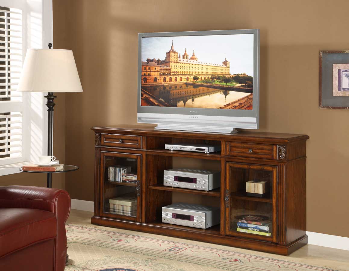 Homelegance Ruby Red TV Stand