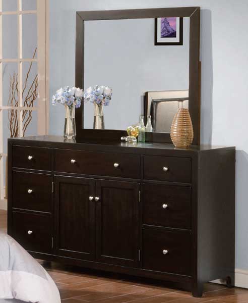 Homelegance Caldwell Night Stand-Dresser-Mirror Package Homelegance Caldwell Night Stand-Dresser-Mirror Package