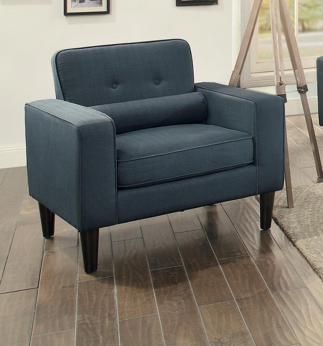 Homelegance Corso Chair - Dark Gray