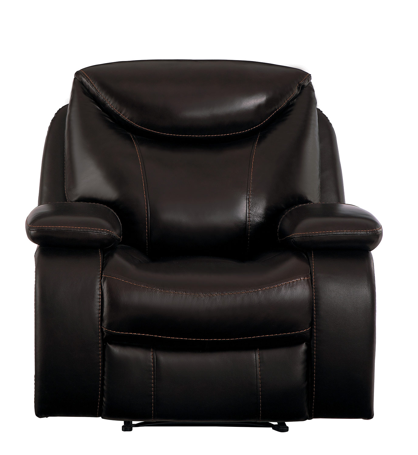 Homelegance Verkin Reclining Chair - Dark Brown
