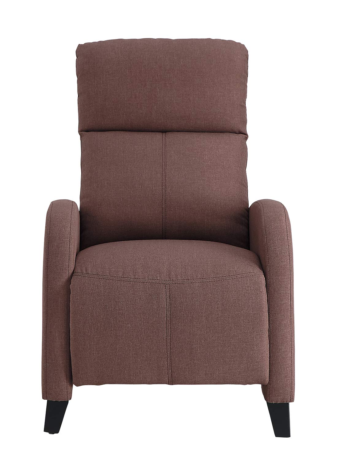 Homelegance Antrim Push Back Reclining Chair - Brown