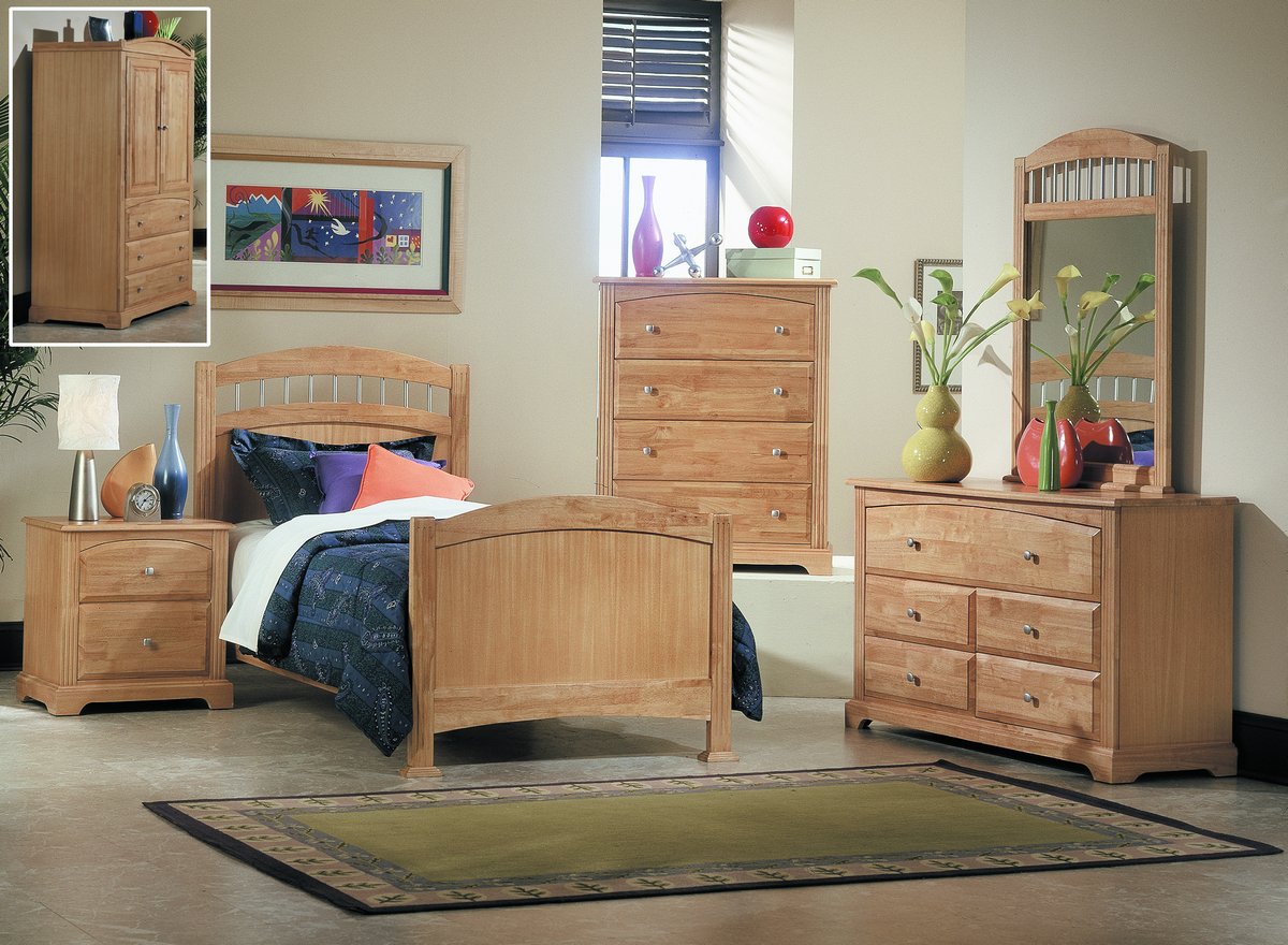Homelegance Truckee Bedroom Collection - Maple