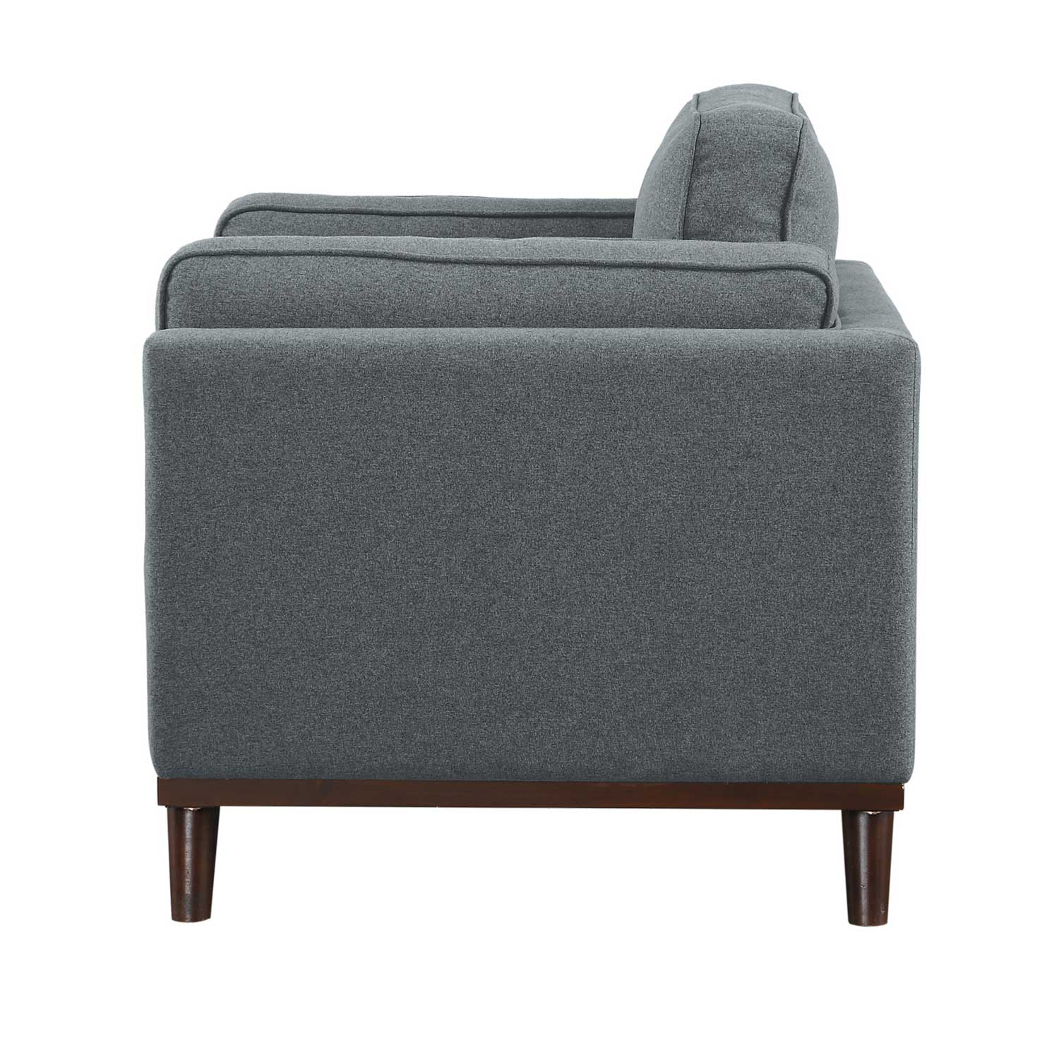 Homelegance Bedos Chair - Gray