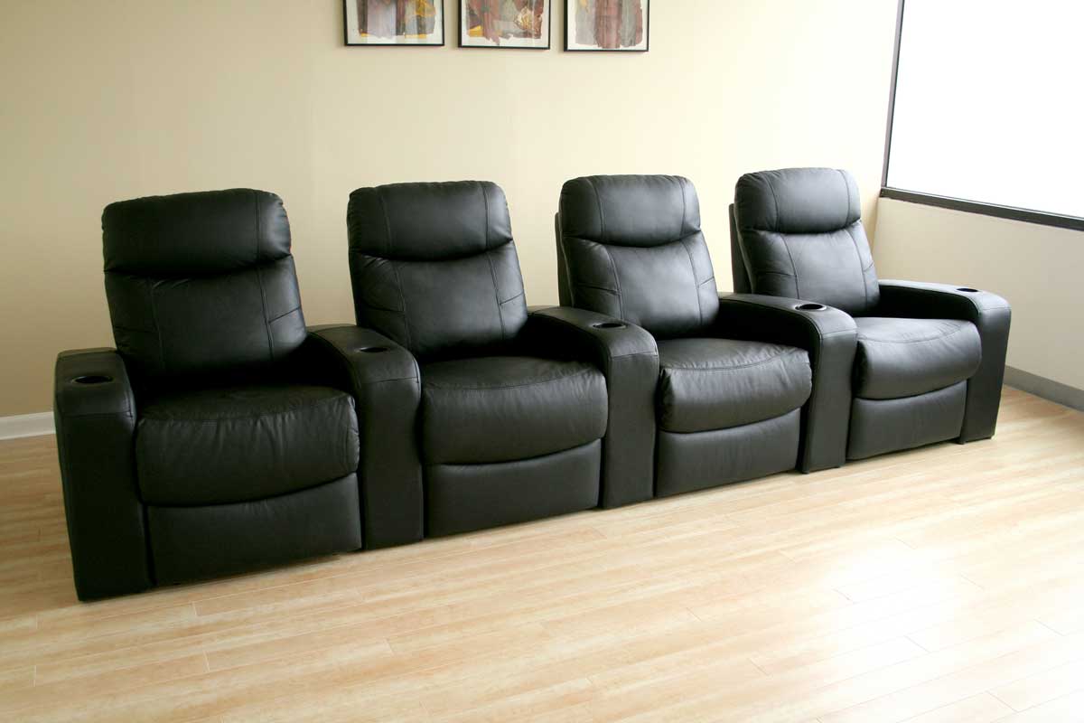 Wholesale Interiors Cannes Theater Seat - 4 Seater