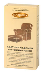 Guardsman Leather Care Kit with Cleaner and Conditioner