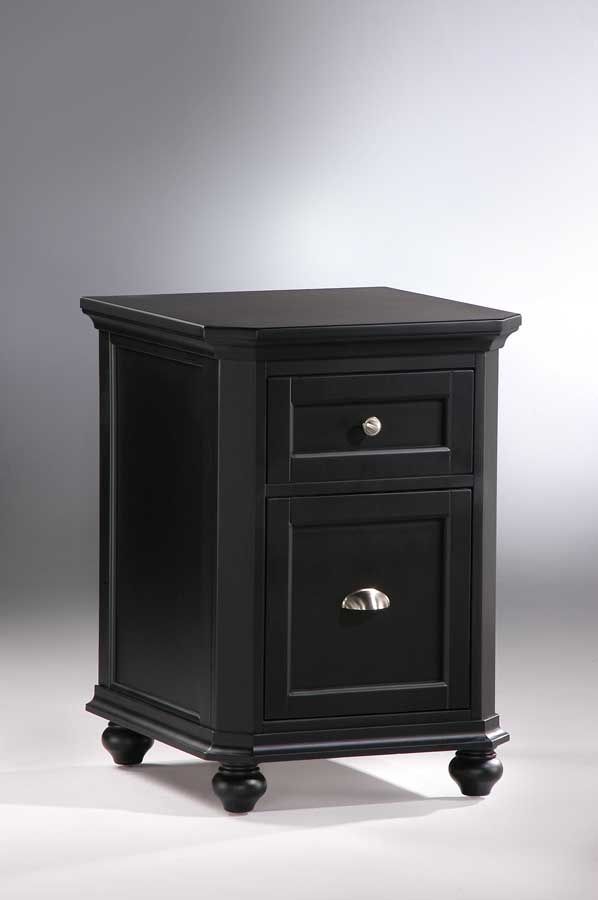 Homelegance Hanna 2-Drawer Cabinet Black