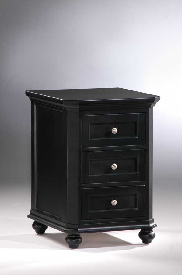 Homelegance Hanna 3-Drawer Cabinet Black