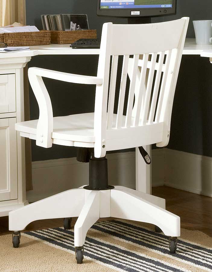 Homelegance Hanna Swivel Chair White