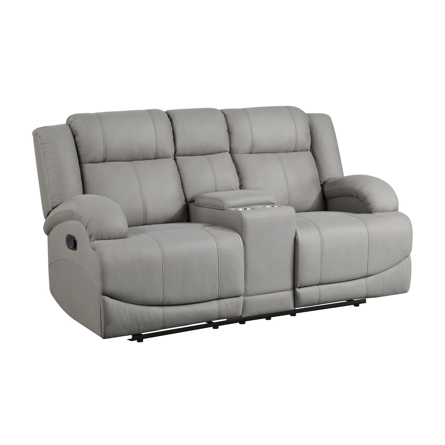 Homelegance Camryn Double Reclining Love Seat - Gray