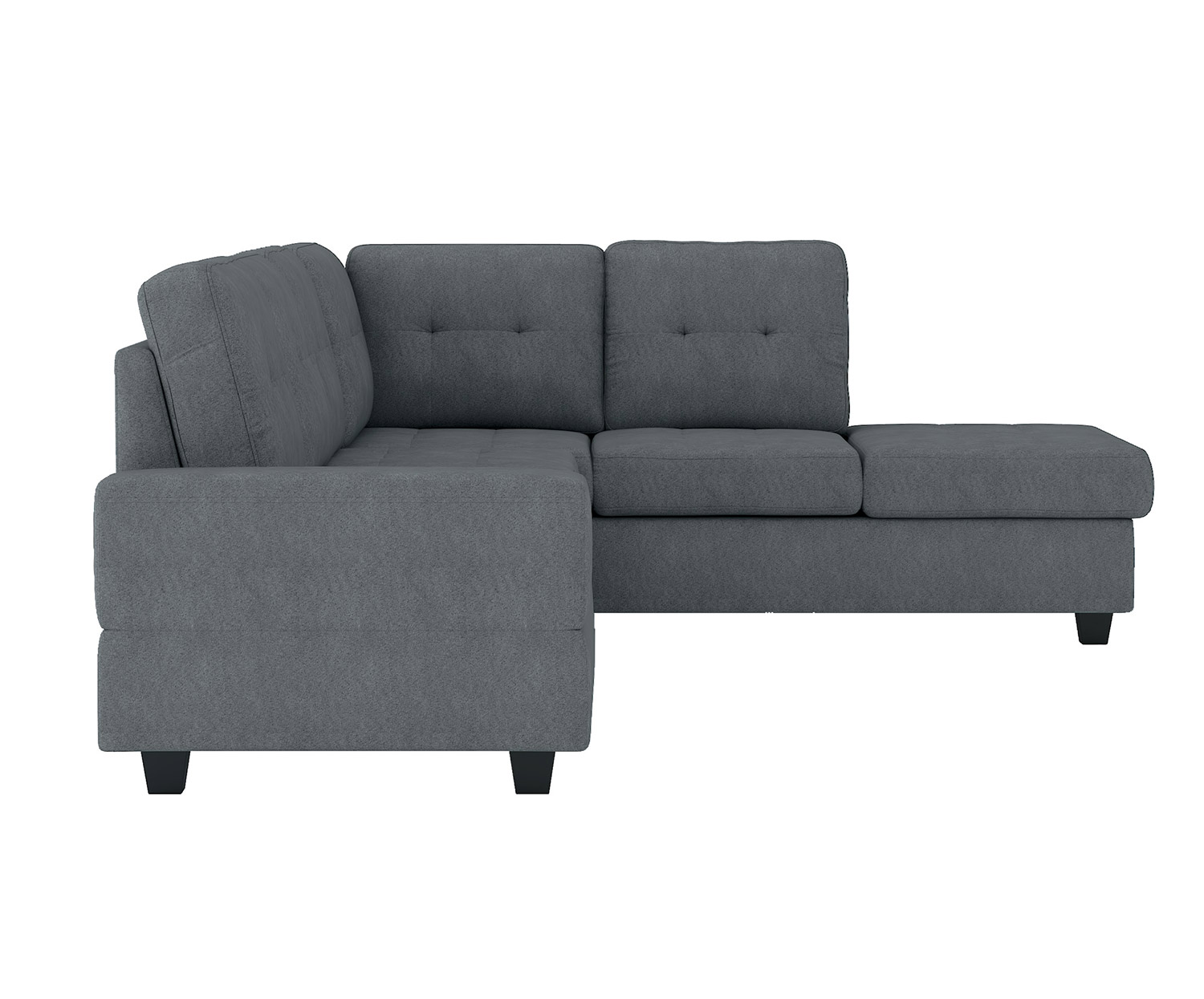Homelegance Maston Sectional Sofa Set - Dark gray