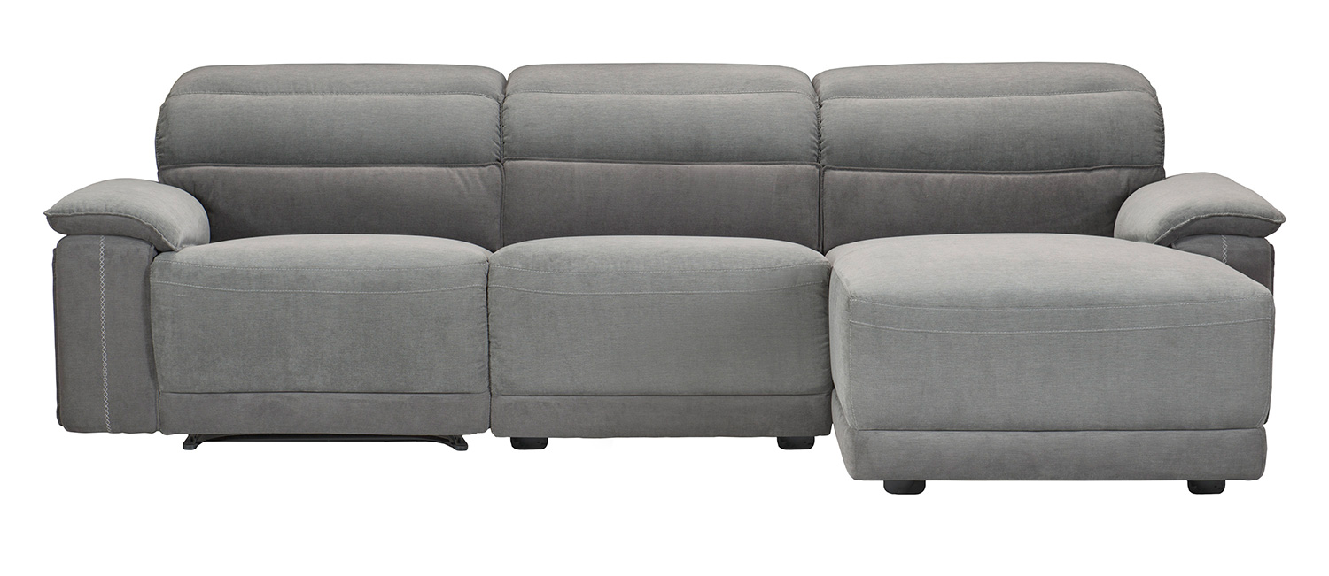 Homelegance Ember Reclining Sectional Sofa Set - Dark Gray