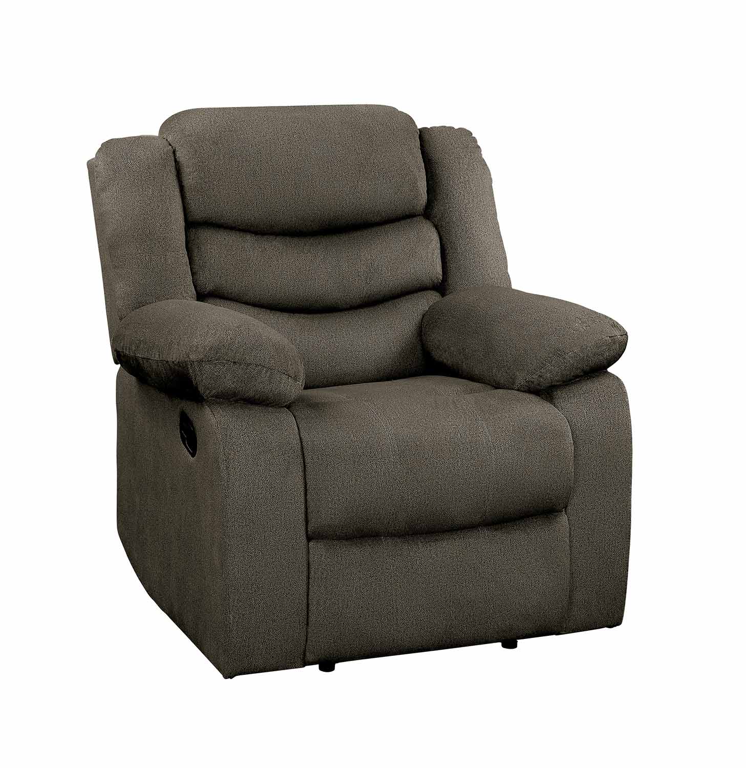 Homelegance Discus Reclining Chair - Brown