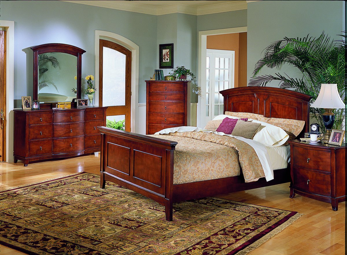 Homelegance Avalon Bed with Wood Rails