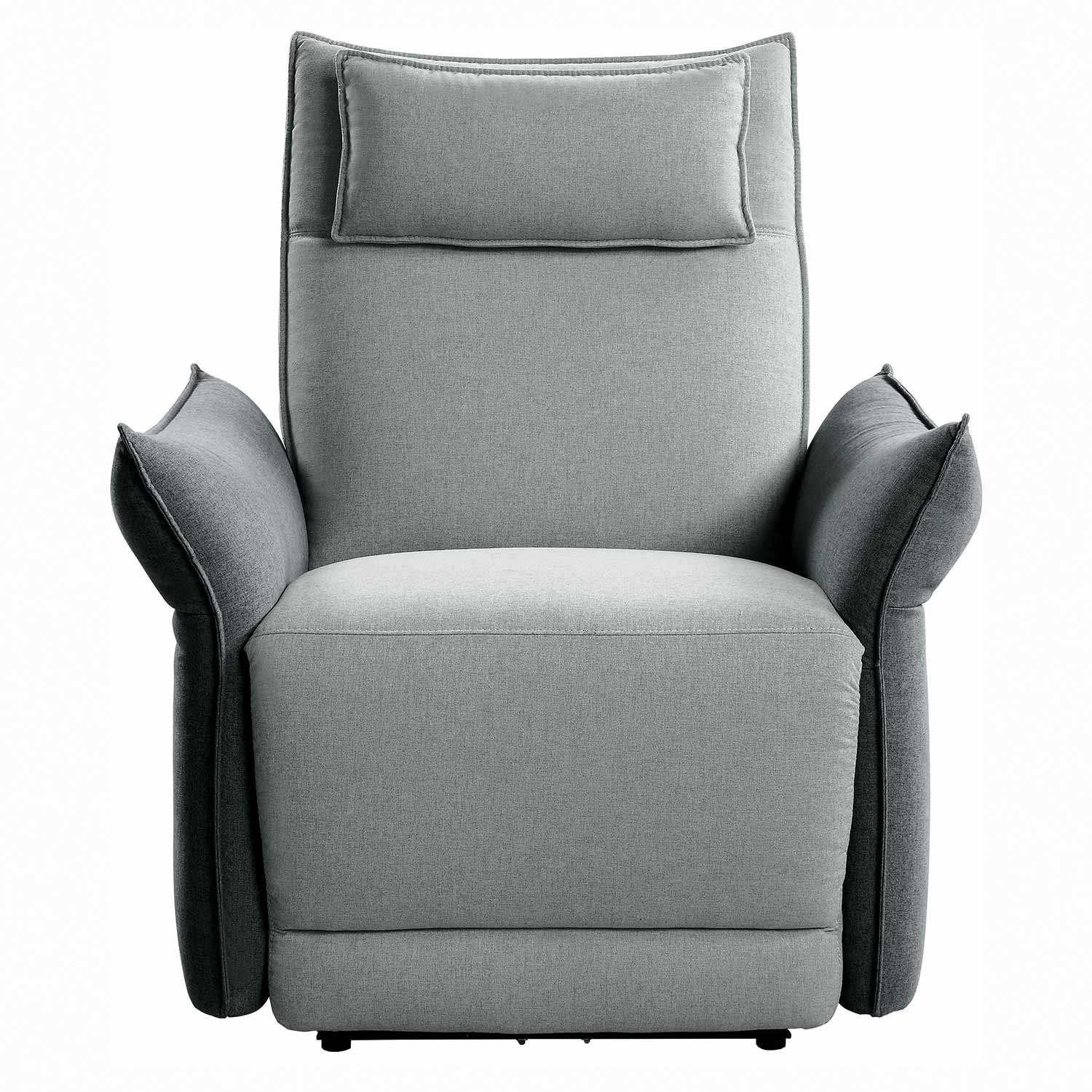 Homelegance Linette Power Reclining Chair with Power Headrest - Gray