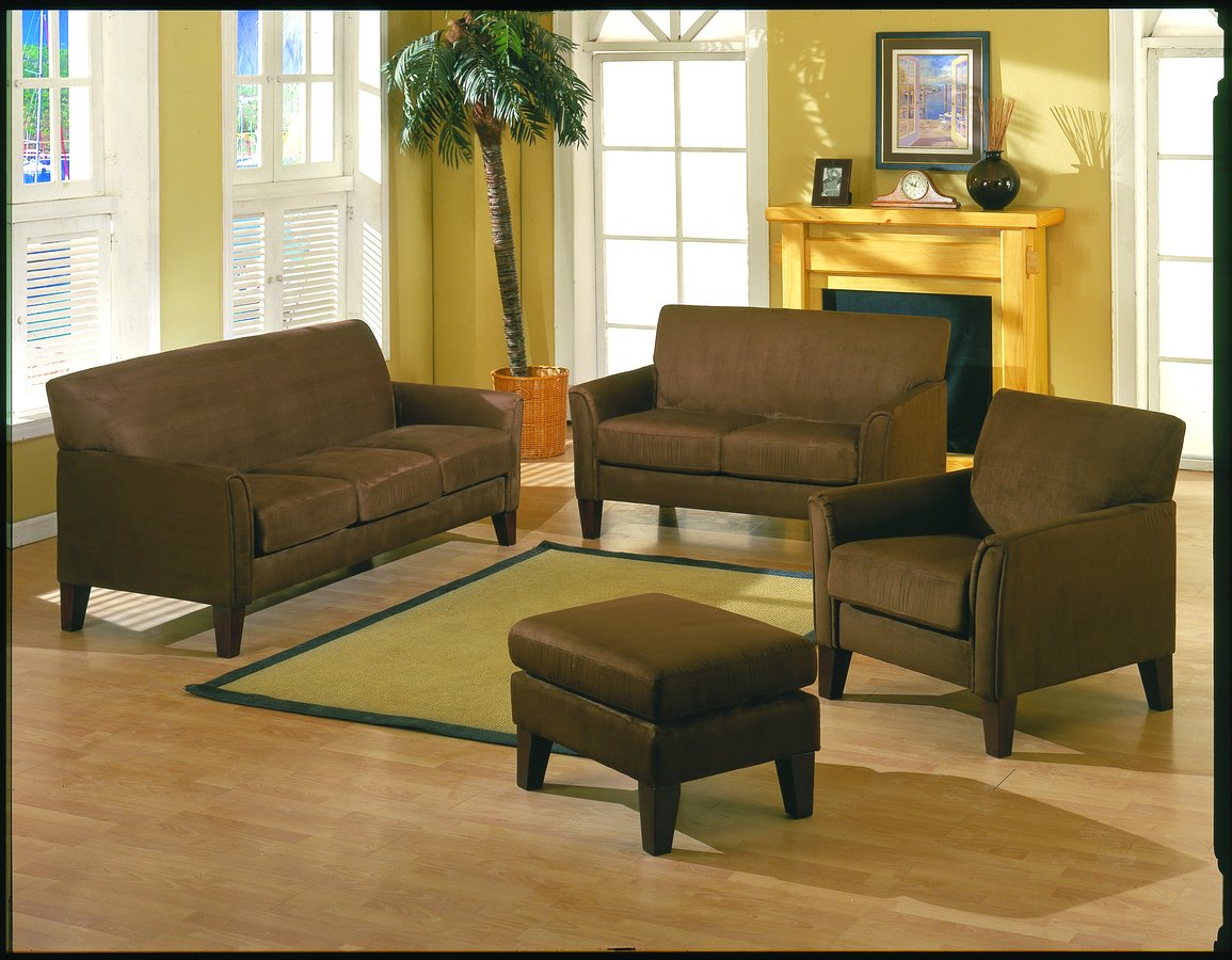 Homelegance Petite Sofa Collection Mocha