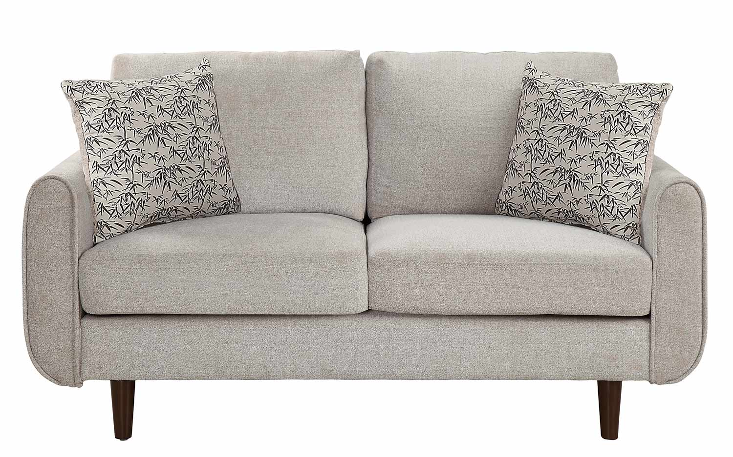Homelegance Wrasse Love Seat - Sand Fabric Homelegance Wrasse Love Seat - Sand Fabric