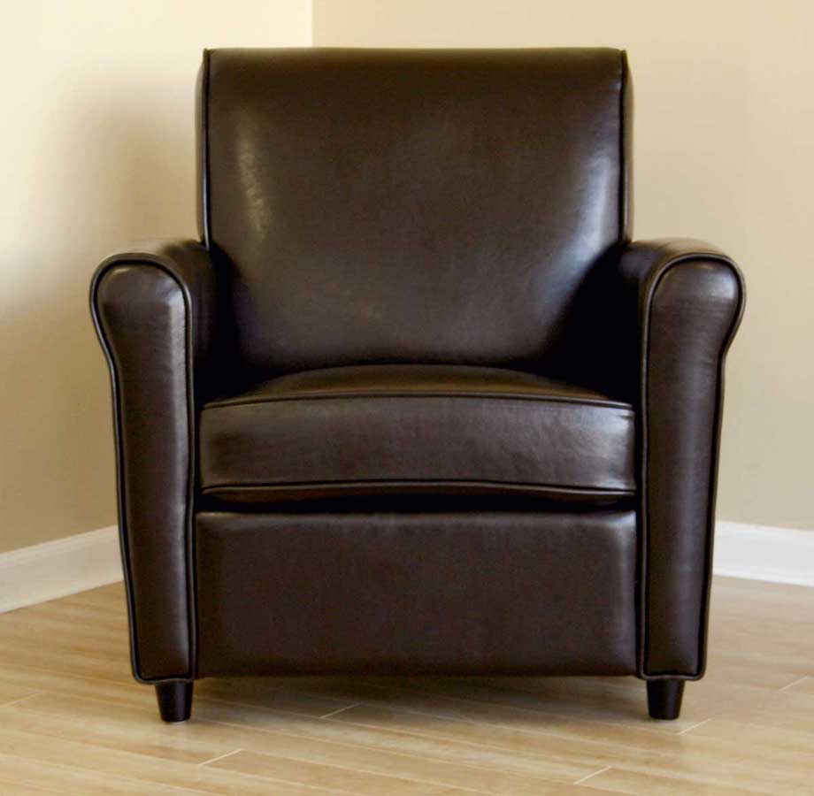 Wholesale Interiors A-75 Full Leather Club Chair