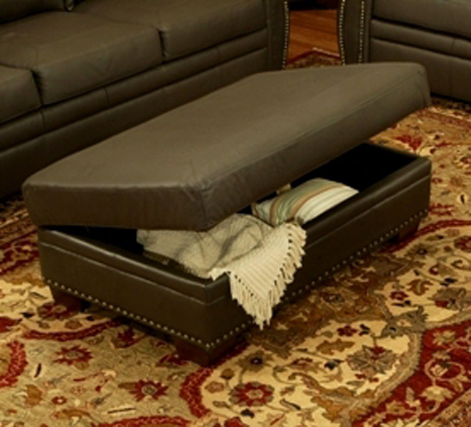 Abbyson Living Birmingham Premium Italian Leather 4piece Sofa Set AB