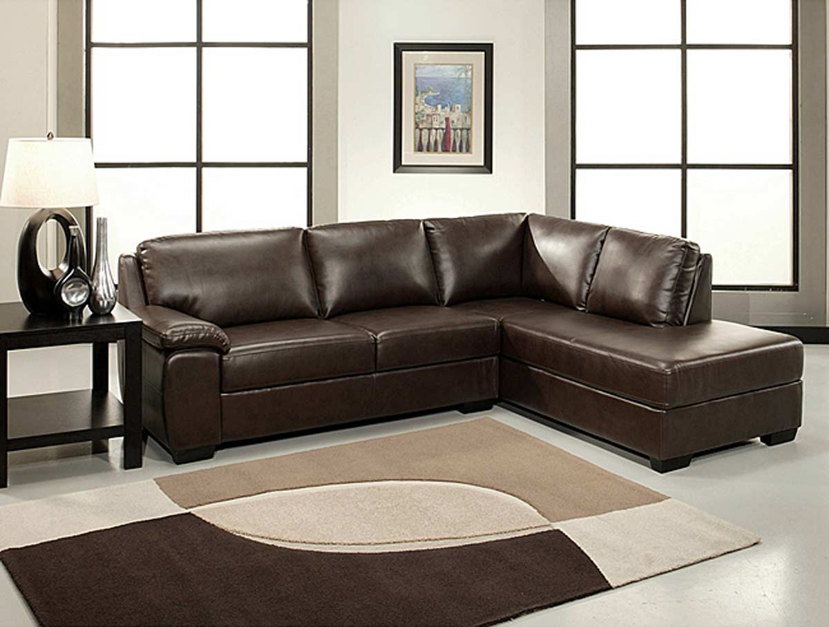 chelsea leather convertible sofa by abbyson living