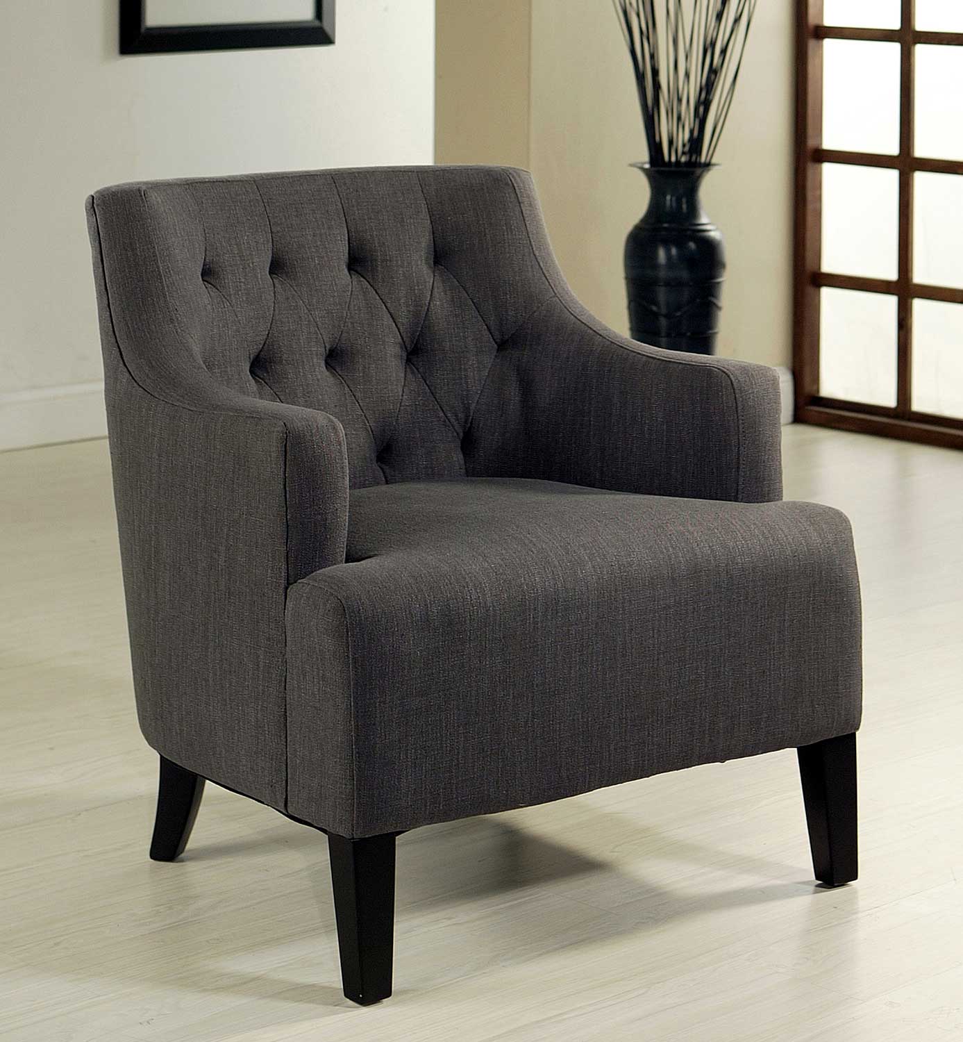 Abbyson Living Fabric Armchair ABHSSF2000GRY at