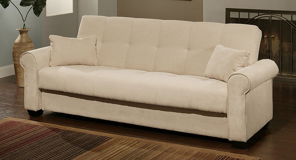 abbyson harding storage sofa bed