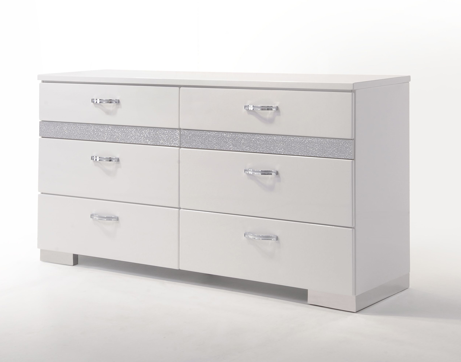 Acme Naima II Dresser - White (High Gloss)