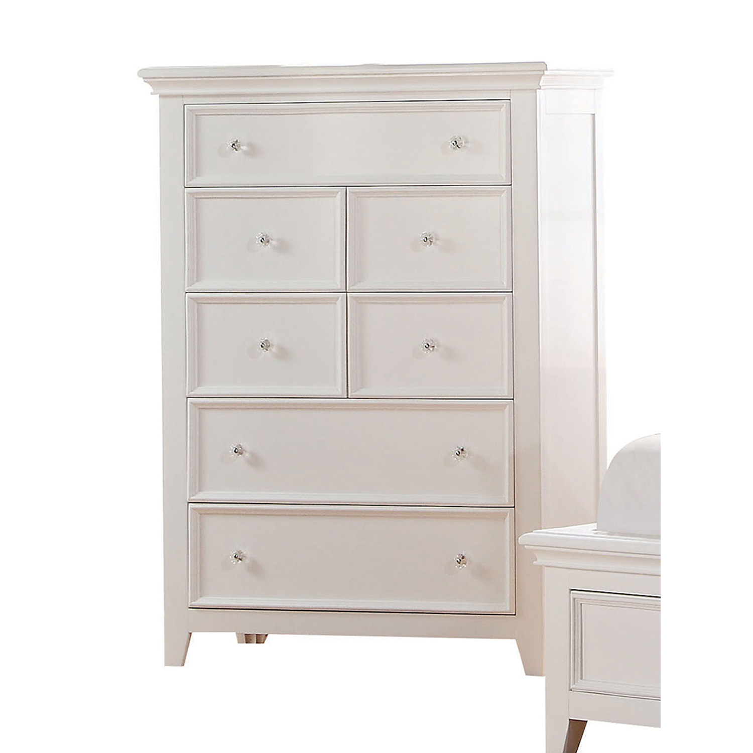 Acme Lacey Chest - White