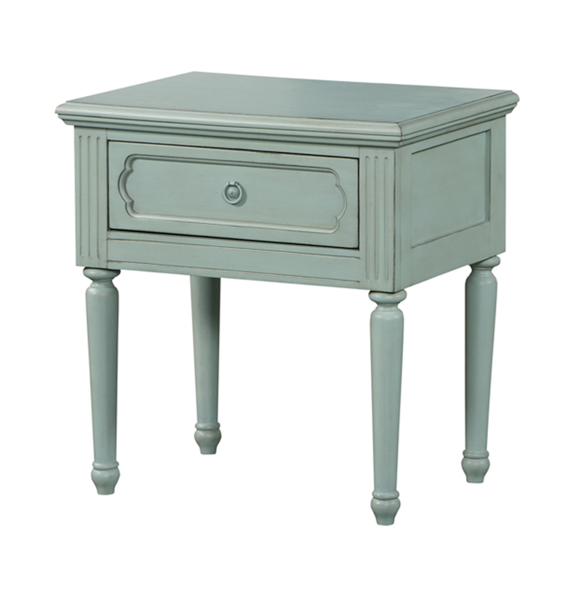 Acme Morre Nightstand - Antique Teal