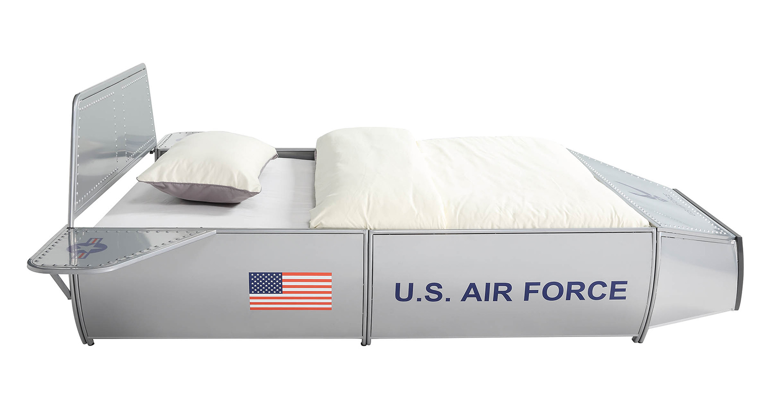 Acme Aeronautic Bed - Silver