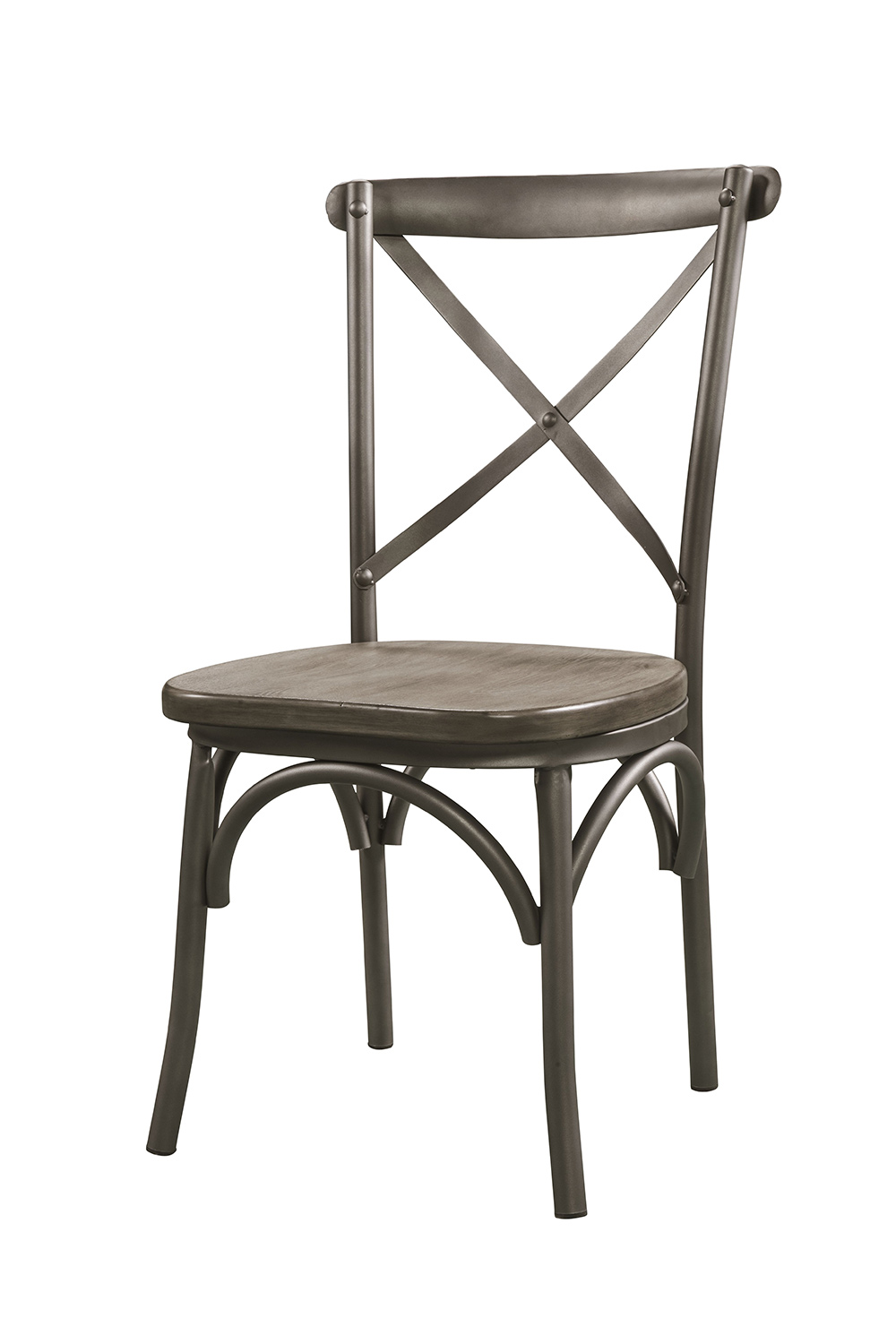Acme Kaelyn II Side Chair - Gray Oak/Sandy Gray