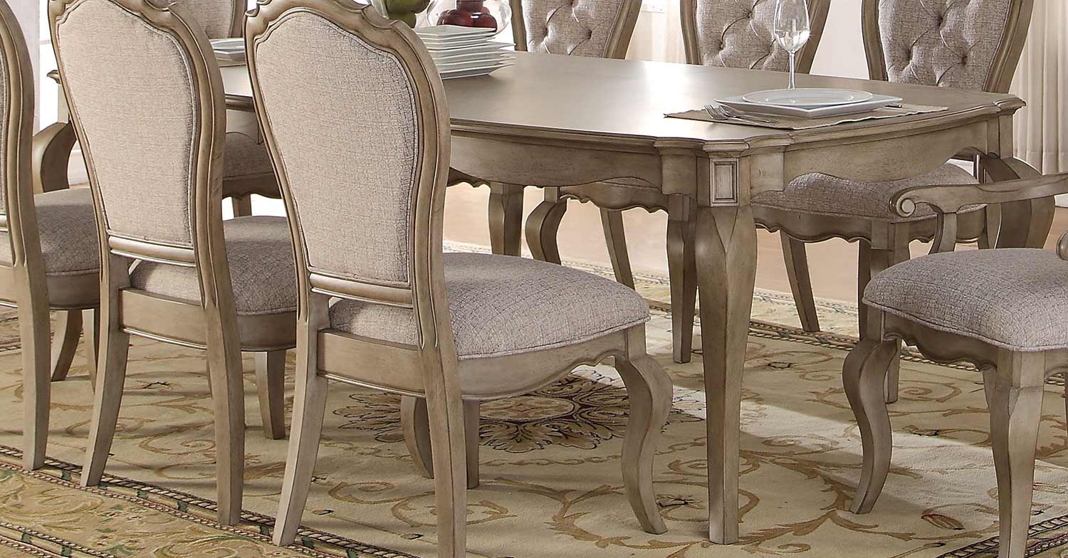 Acme Chelmsford Dining Table - Antique Taupe