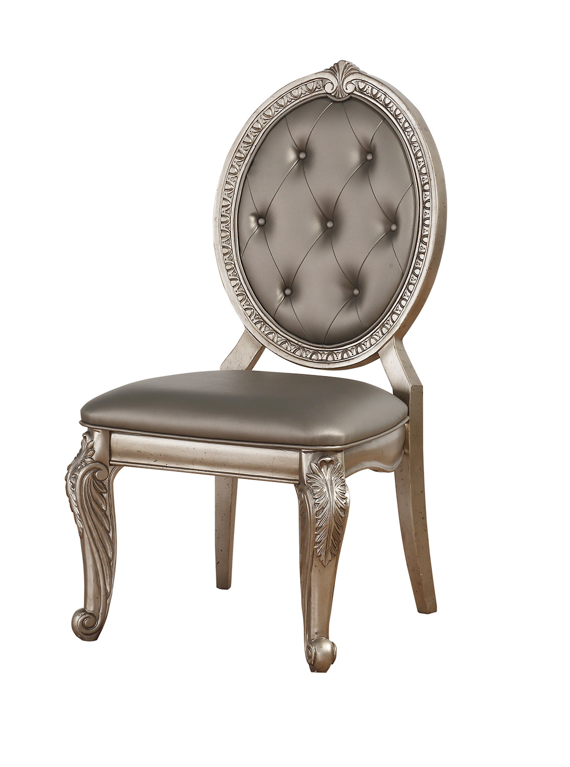 Acme Northville Side Chair - Antique Champagne