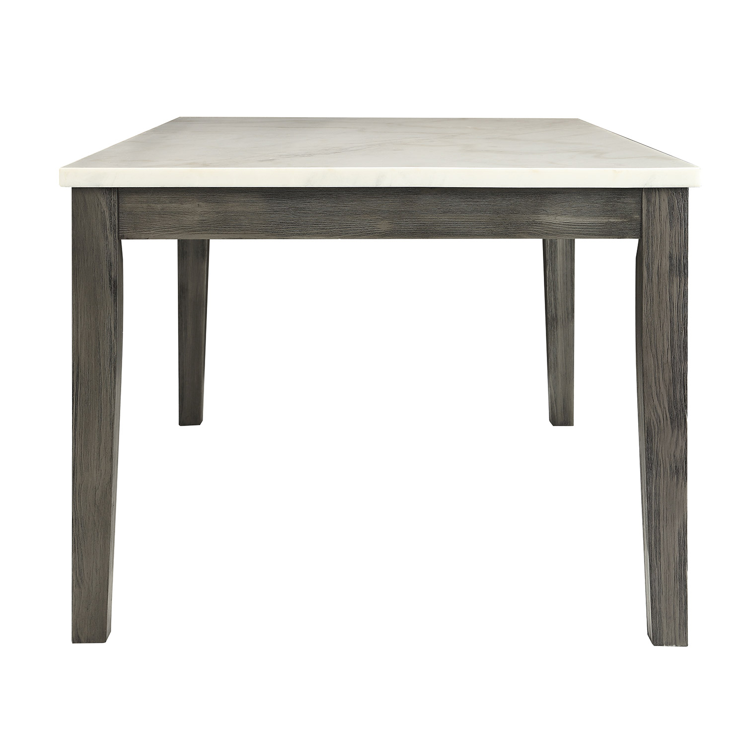 Acme Merel Dining Table - White Marble/Gray Oak