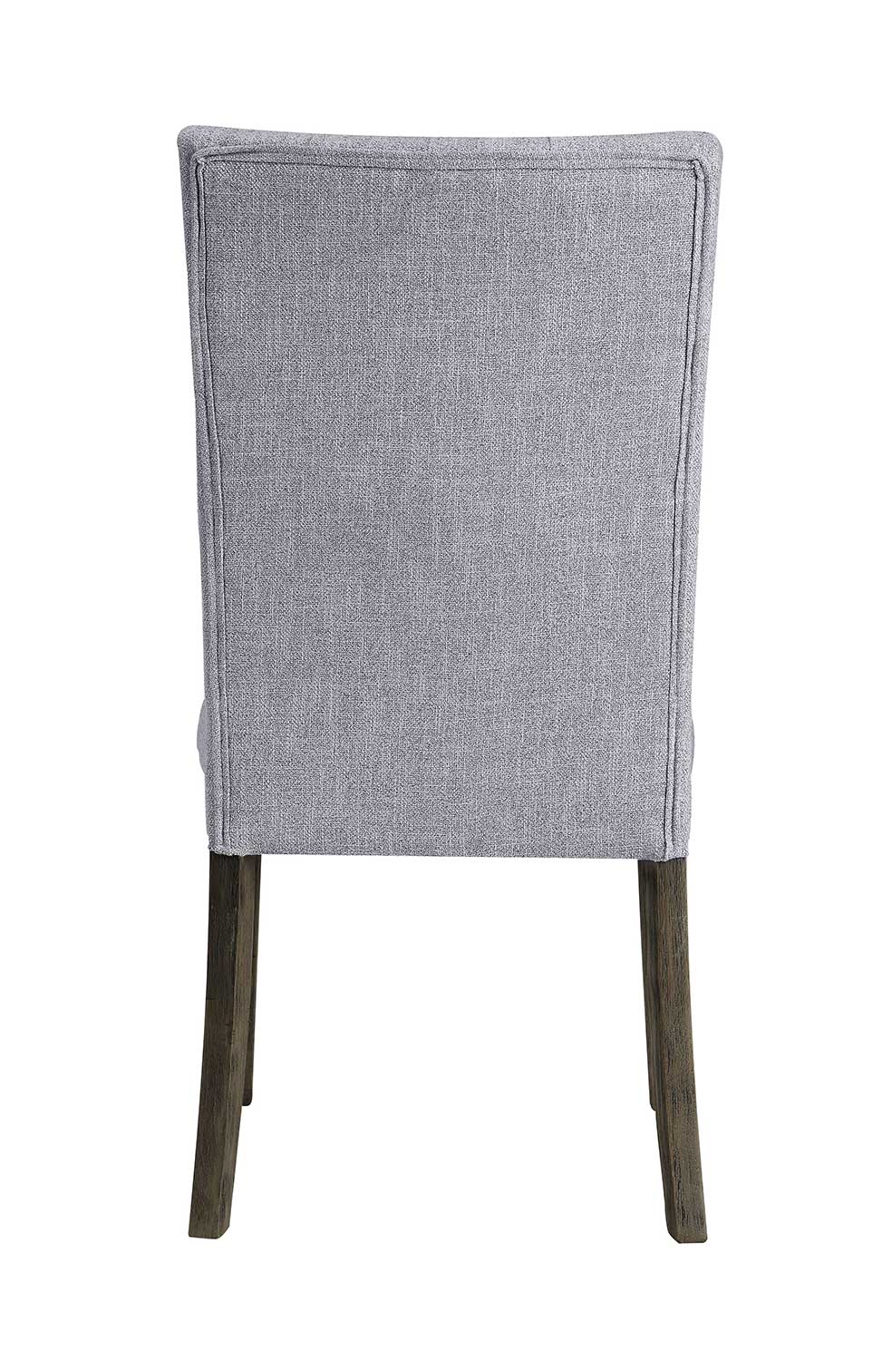 Acme Merel Side Chair - Gray Fabric/Gray Oak