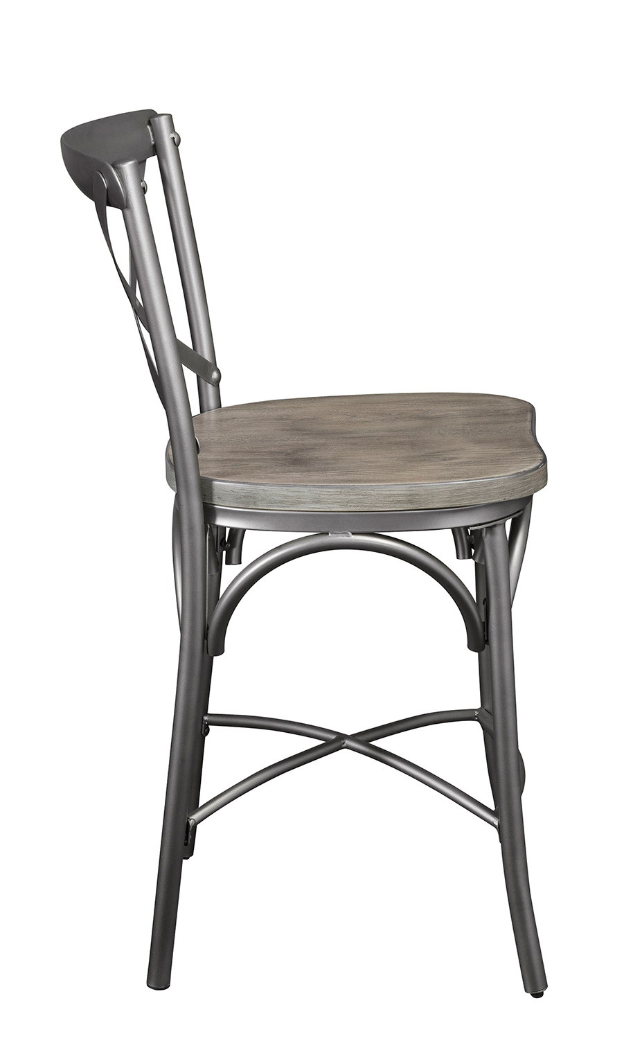 Acme Kaelyn II Counter Height Chair - Gray Oak/Sandy Gray
