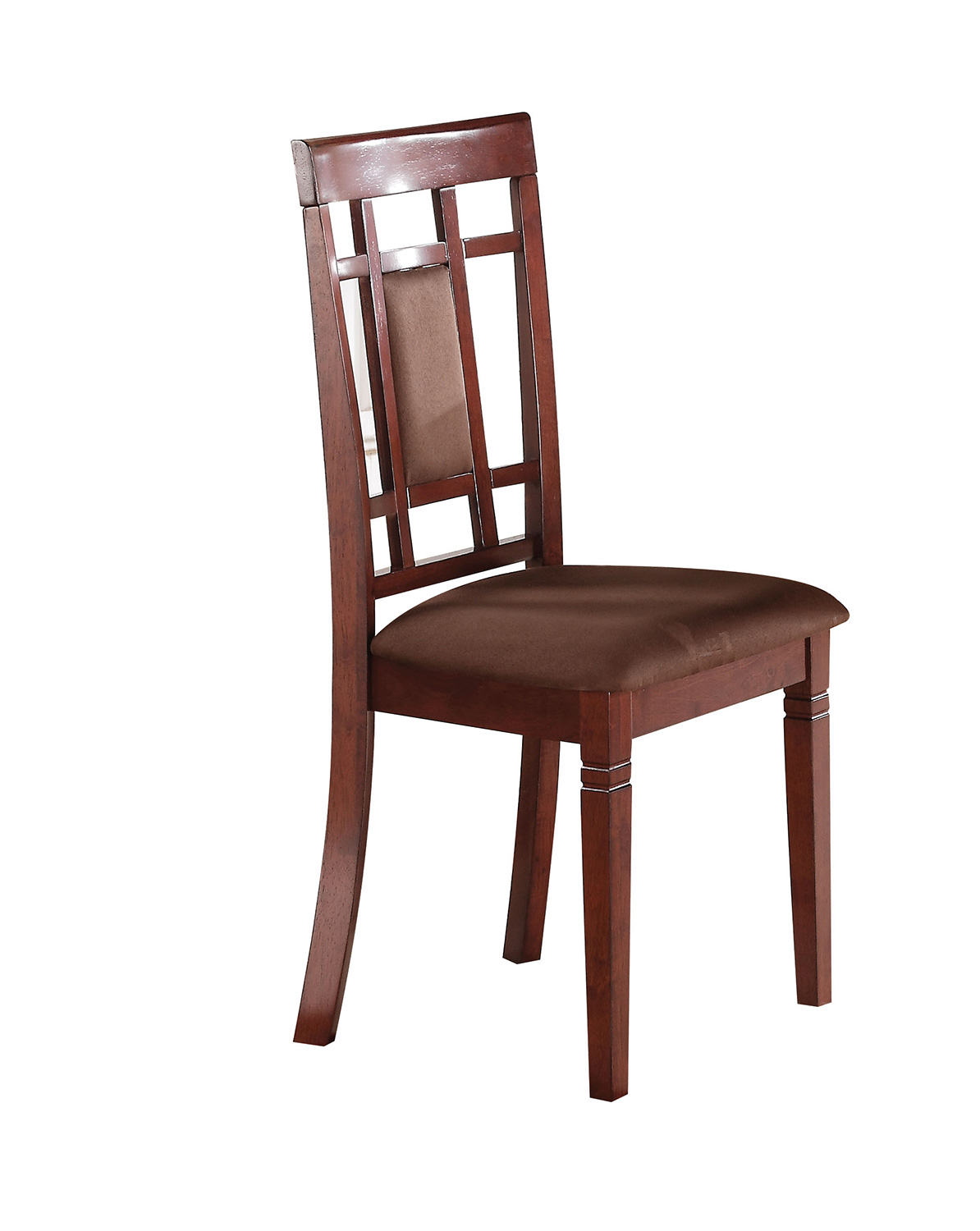 Acme Sonata Side Chair - Cherry/Chocolate Mfb