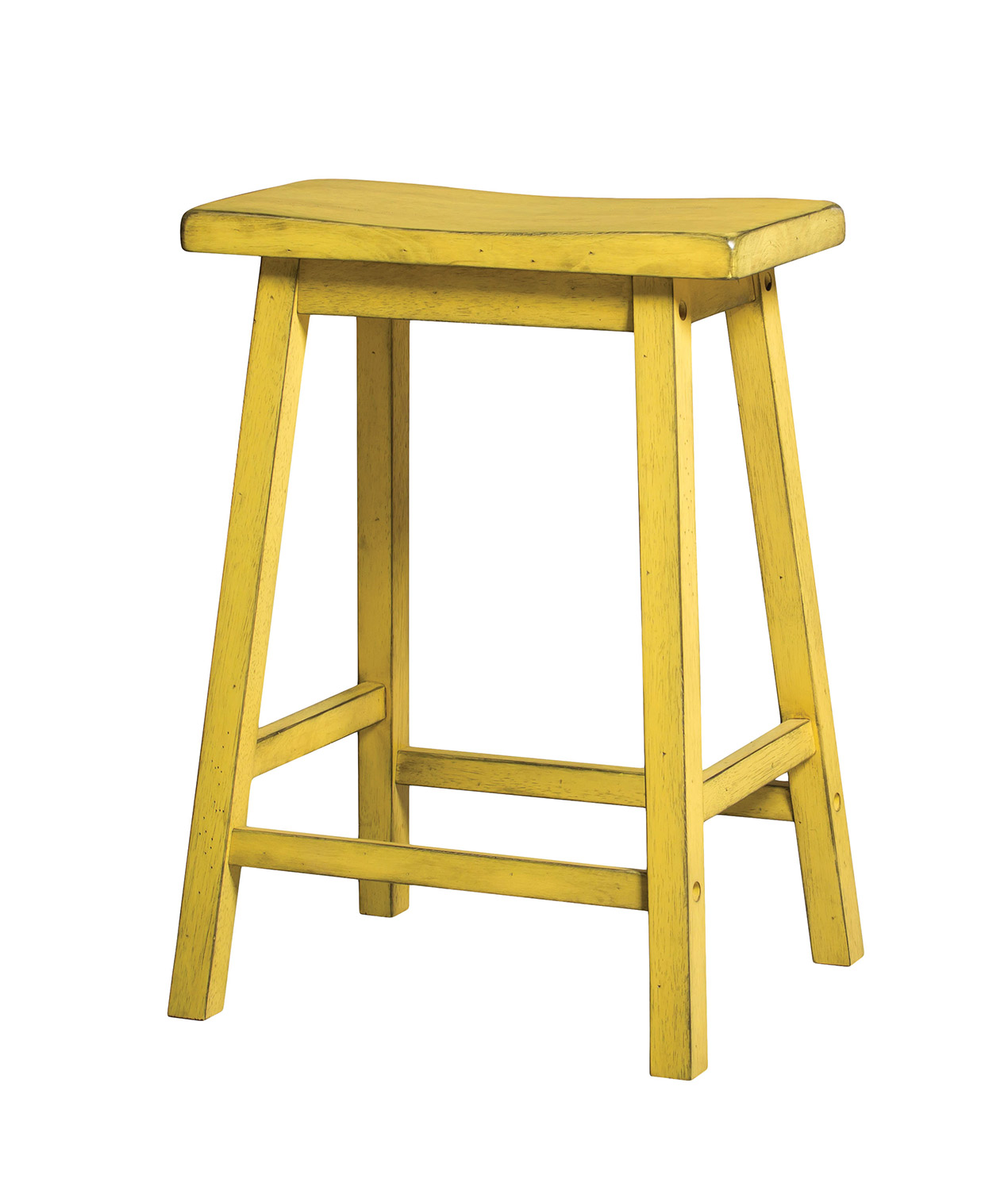 Acme Gaucho Counter Height Stool - Antique Yellow