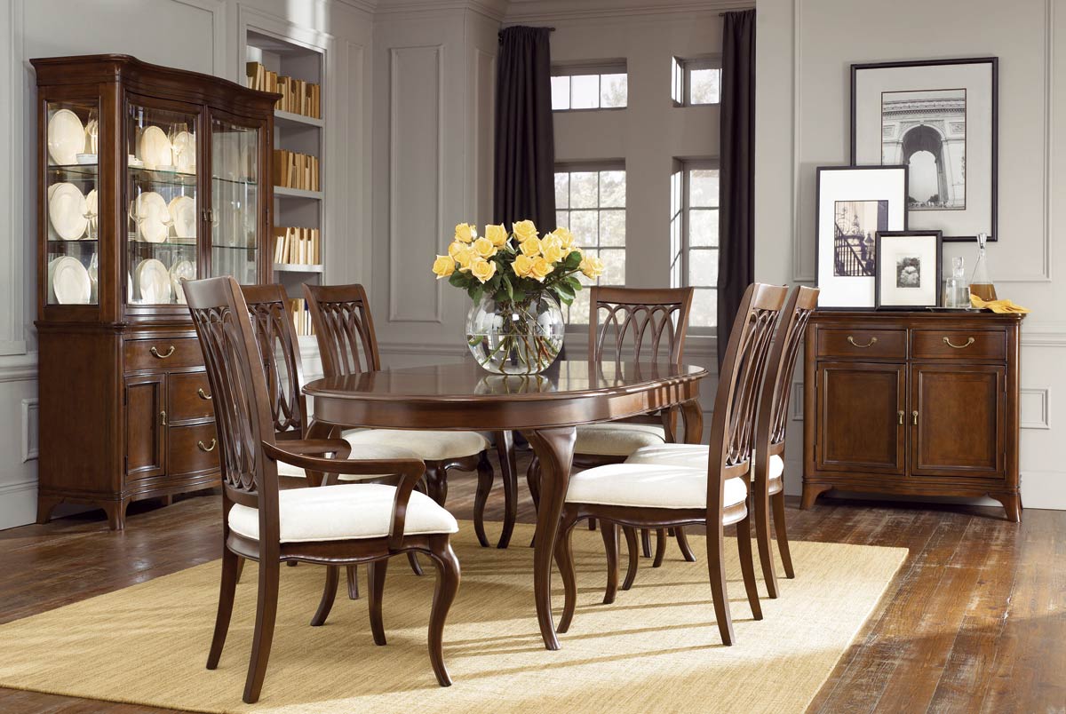 American Drew Cherry Grove The New Generation Oval Dining Table