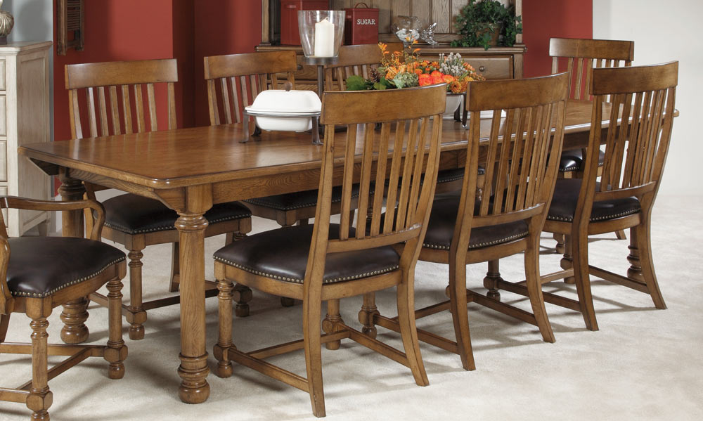 American Drew Americana Home Harvest Table Dining Set