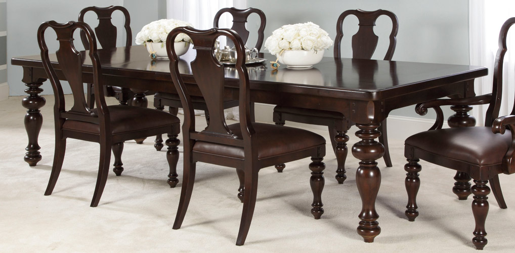 American Drew Carriage Place Leg Dining Table