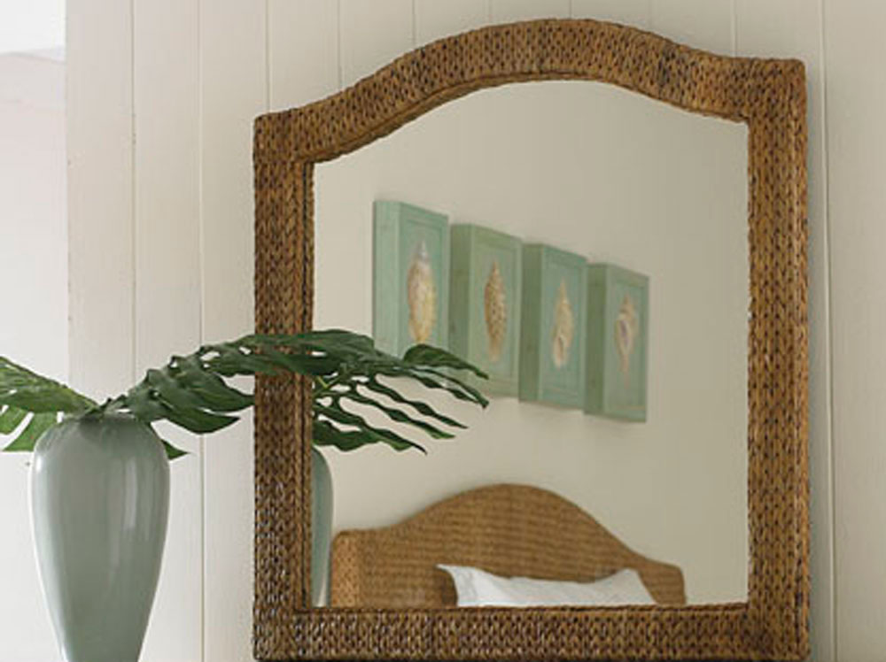American Drew Ashby Park Banana Leaf Mirror American Drew Ashby Park Banana Leaf Mirror