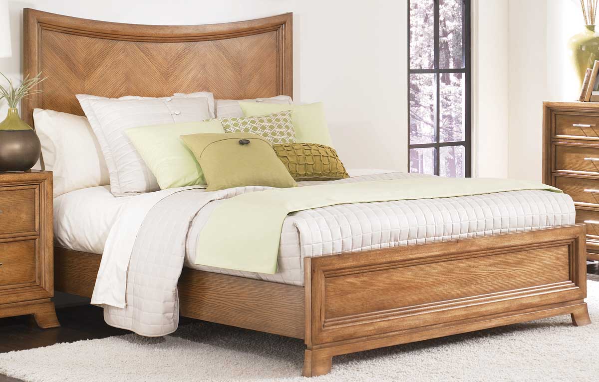 American Drew Chalice Arched Panel Bed
