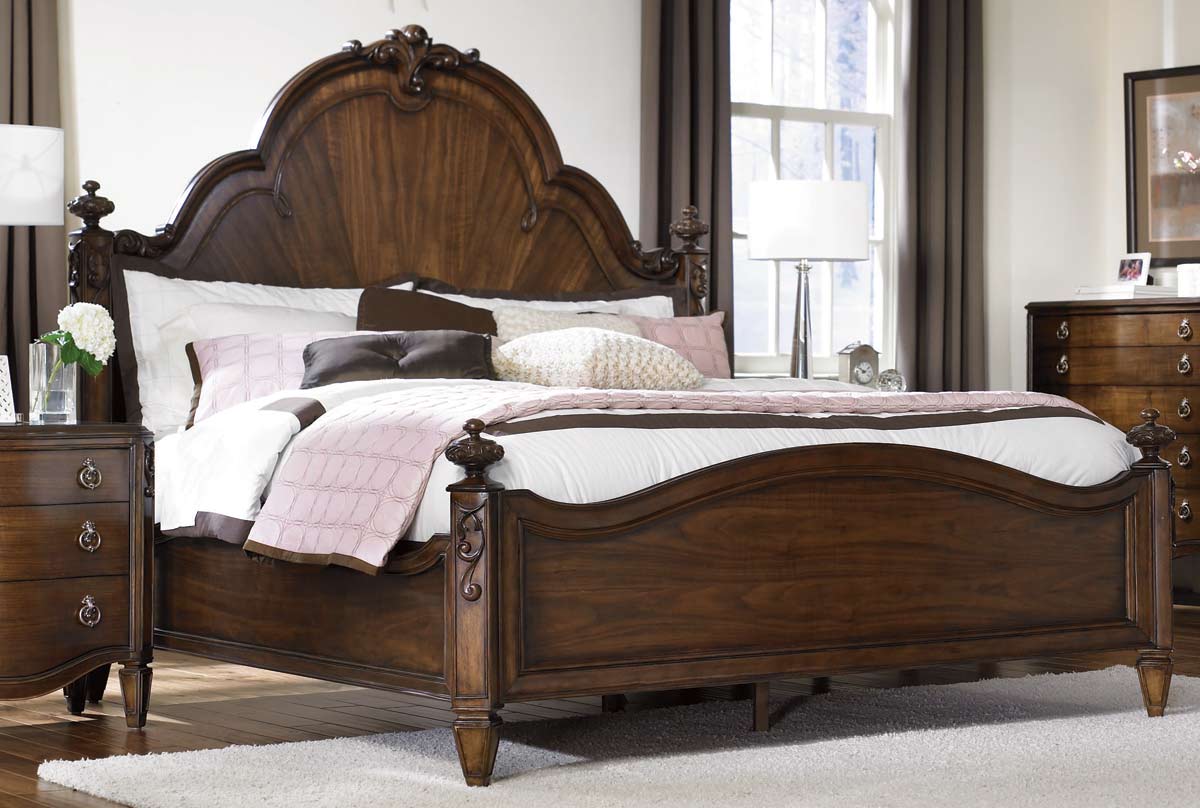American Drew Jessica McClintock Couture Mansion Bed