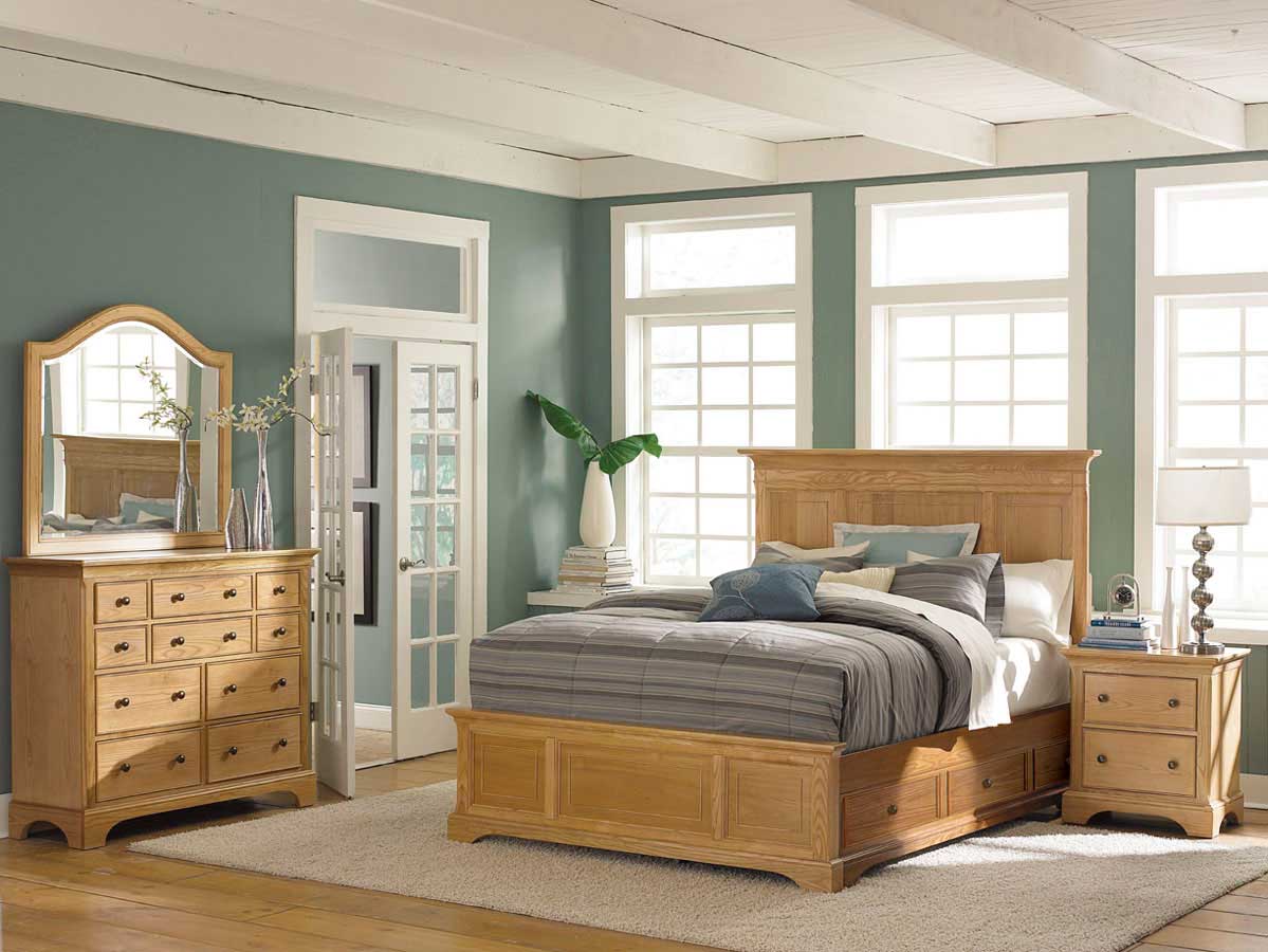American Drew Ashby Park Natural Bedroom Set American Drew Ashby Park Natural Bedroom Set