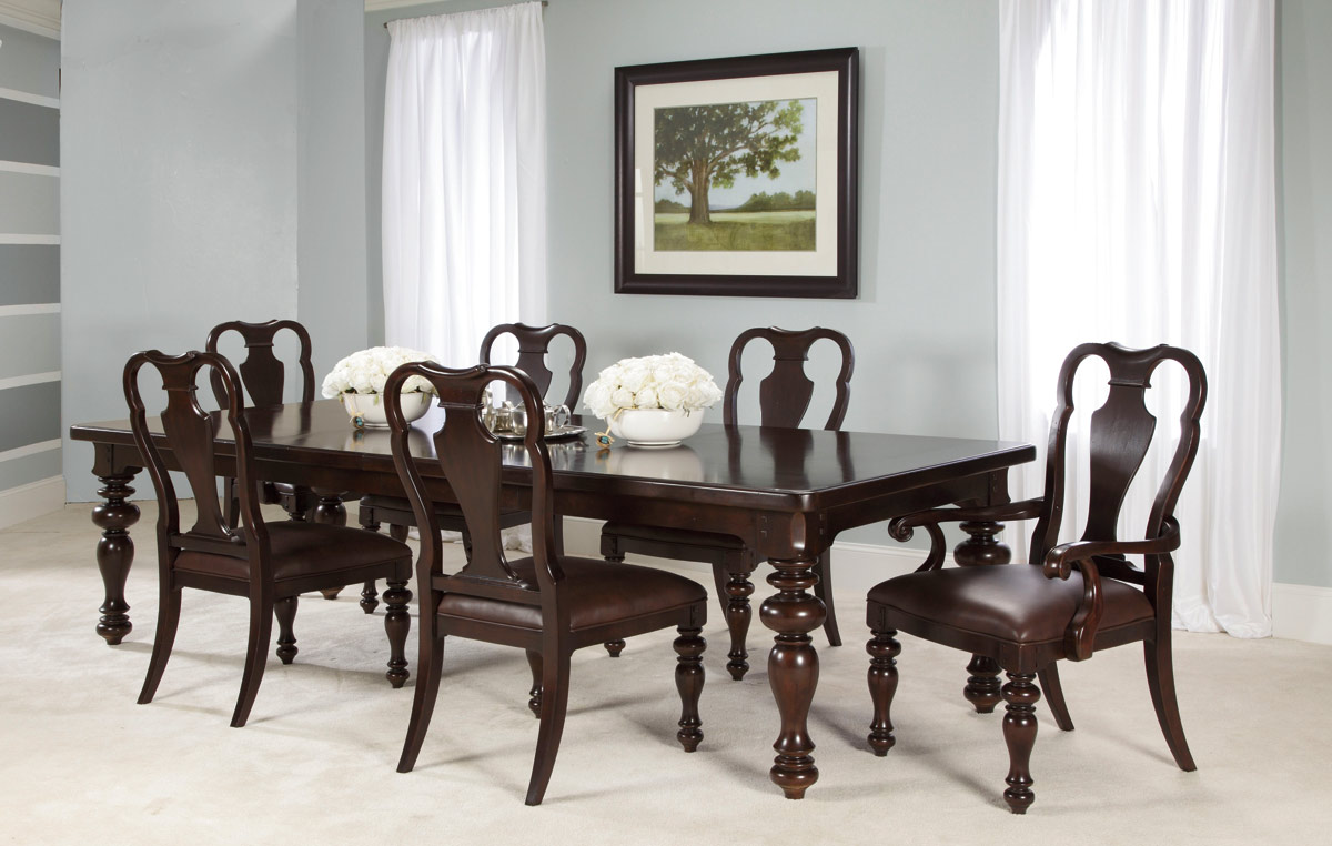 American Drew Carriage Place Leg Dining Table