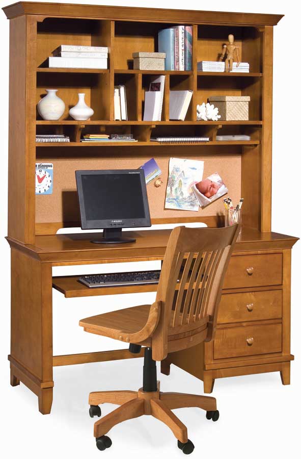 American Drew Sterling Pointe Computer Desk Maple