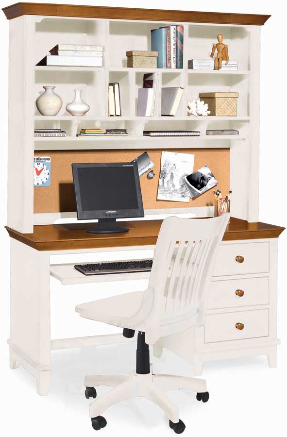 American Drew Sterling Pointe Computer Desk White Maple