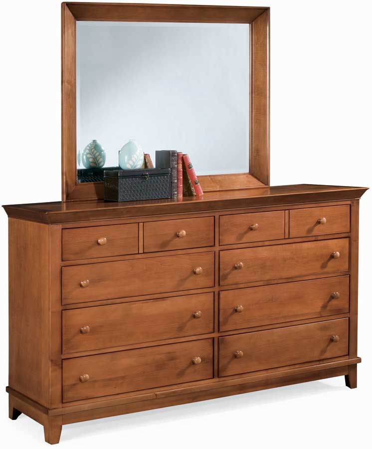 American Drew Sterling Pointe Triple Dresser Cherry